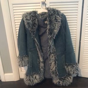 Falls Creek Fur Jean Jacket